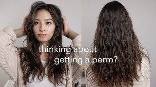 thinking about GETTING A PERM  detailed perm experience and your perm questions answered [upl. by Ellennad]