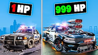 Upgrading to the FASTEST Police Cars in GTA 5 [upl. by Roxy]