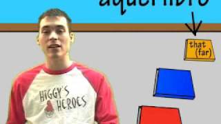 02 Spanish lesson  Demonstrative adjectives part 1 this amp that [upl. by Kirima787]