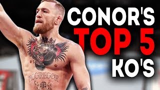 Conor McGregors Best Knockouts Highlights [upl. by Lasky]