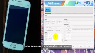 Install Stock Rom on Samsung Galaxy S Duos GTS7562 [upl. by Odrarej]