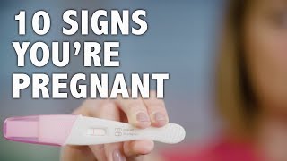 10 signs youre pregnant [upl. by Lindholm570]