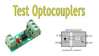 How Optocoupler Work  Testing Optocouplers [upl. by Haroved]