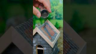 I Built a Mini House with BRICKS and It Changed My Life vfuho diy miniature house [upl. by Akahc485]