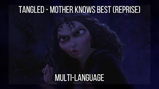 Multilanguage1440p60fps Tangled  Mother Knows Best Reprise [upl. by Switzer681]