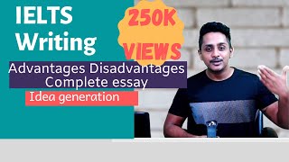 IELTS writing task 2 Advantages and disadvantages  complete essay [upl. by Maryly]