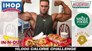 10000 Calorie Challenge  Post Olympia EPIC Cheat Day [upl. by Hosbein]