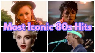 The 100 most iconic songs of the 80s New Version [upl. by Anrahc]