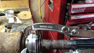 HOW TO Replace a Carrier Bearing [upl. by Clorinde590]