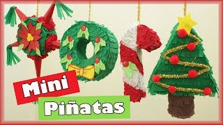 Mini Piñatas Navideñas [upl. by Shandie]