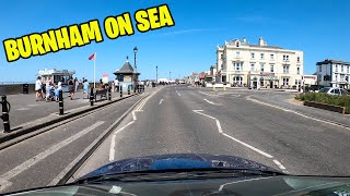 Burnham on Sea  Seafront drive 25 C [upl. by Michael]