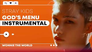 Stray Kids  Gods Menu 神메뉴  Instrumental [upl. by Sydel767]