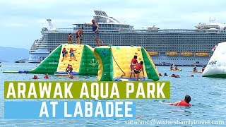 Arawak Aqua Park at Labadee [upl. by Frendel789]