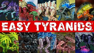 Speed Painting TYRANIDS 10 awesome ways [upl. by Onin]