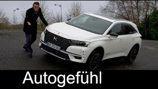 DS7 Crossback FULL REVIEW Performance Line  PluginHybrid driving allnew SUV  Autogefühl [upl. by Enrobso228]