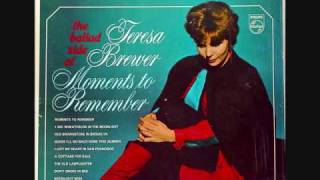 Teresa Brewer  The Old Lamplighter 1963 [upl. by Osmen615]