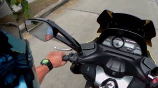 Kymco Xciting 400i ABS Review UK [upl. by Lotty]