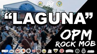 Laguna  Sampaguita Official OPM Rock Mob Video Calamba 160 Musicians [upl. by Kerns577]