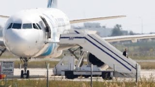 Plane hijacking ends peacefully [upl. by Tegdirb651]