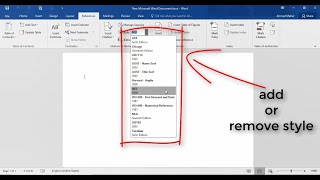 How to Add Bibliography Style Vancouver IEEE Reference Harvard to Microsoft Word Last Update [upl. by Ellevel795]