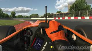 iRacing F3 Gilles Villeneuve Circuit Max Verstappen real F1 driver onboard [upl. by Den]