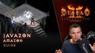 Diablo II Resurrected  Javazon Guide [upl. by Rabaj]