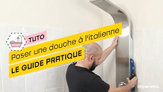 Comment carreler une douche à litalienne  Bricorama [upl. by Hillard]