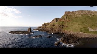 The Giants Causeway  Northern Ireland By Drone [upl. by Haynes]