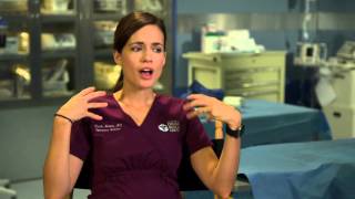 Chicago Med Torrey Devitto Behind the Scenes TV Interview  ScreenSlam [upl. by Morven]