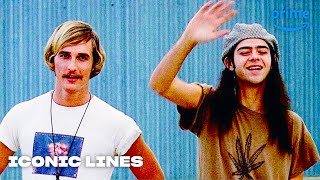 Iconic Lines  Dazed and Confused  Prime Video [upl. by Orfinger448]