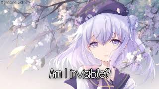 Nightcore  Invisible 1 Hour [upl. by Banks]