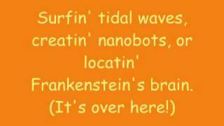 Phineas And Ferb  Theme Song Lyrics HQ [upl. by Nodnnarb148]