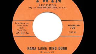 1961 HITS ARCHIVE Rama Lama Ding Dong  Edsels [upl. by Namilus]