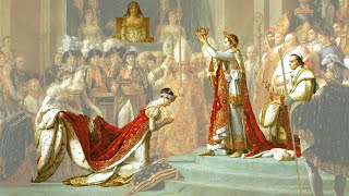 The Coronation of Napoleon 1807 by JacquesLouis David [upl. by Siuqaj22]