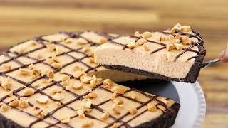 NoBake Peanut Butter Pie Recipe [upl. by Nauwaj]