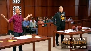 The Deflategate Trial  Simmons v Rapaport with Judge Joe Brown HBO [upl. by Eentroc117]