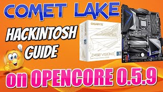 10th Gen Intel COMET LAKE Chipset Guide on OPENCORE HACKINTOSH  Learn Opencore the Easy Way [upl. by Ymmas]