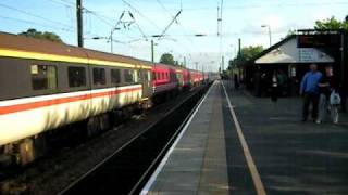 Deltic At Full Speed Through Northallerton [upl. by Noryd]