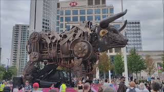 2022 Birmingham Commonwealth Games Mechanical Bull [upl. by Euqnomod]