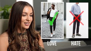 Mens Outfits That Women LOVE amp HATE  Girls React [upl. by Llered]