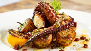 Grilled Spanish Octopus – Bruno Albouze [upl. by Marylinda]