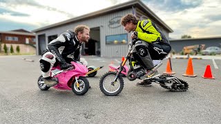 Ultimate Pocket Bike Race 2 Stroke VS Electric [upl. by Chrissy640]