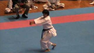 Kata WANKAN  Okinawa World Karatedo Tournament 2009 [upl. by Rhianna41]