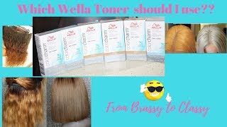 Brassy Orange hair Which Wella Toner should I use [upl. by Jamal619]