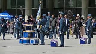 Royal Canadian Air Force Trooping the Colours Part 2 of 2 [upl. by Aibos]