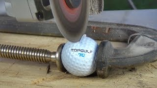 Whats inside a TOPGOLF Golf Ball [upl. by Ayit]