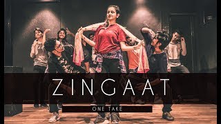 ZINGAAT  ONE TAKE  Tejas Dhoke Choreography  Dhadak  Dancefit Live [upl. by Ira230]