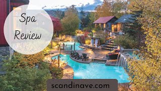 Scandinave Spa Blue Mountains  Scandinavian Baths Ontario REVIEW [upl. by Fredela]