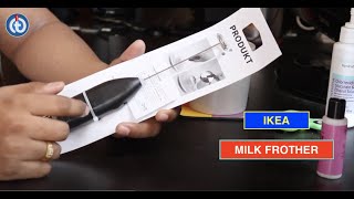 IKEA MILK FROTHER Review amp Battery Installation [upl. by Anahcar670]