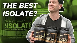 Optimum Nutrition Gold Standard Whey Isolate Review  The Best Isolate [upl. by Stillas776]